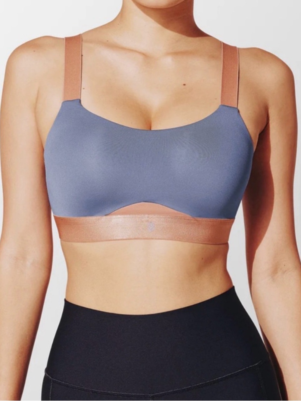 Thirdlove Kinetic Adjustable Sports Bra in Blue Granite